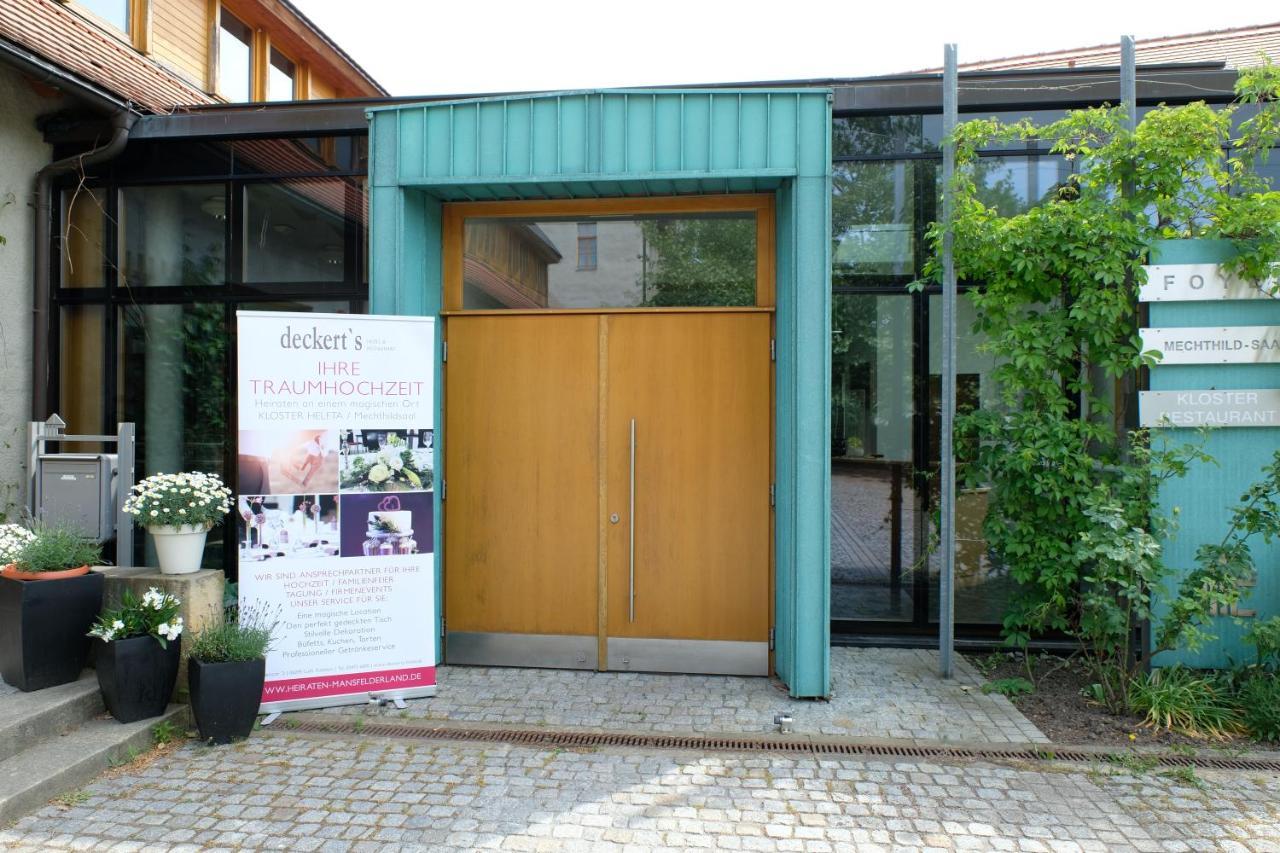 Deckert'S Hotel An Der Klosterpforte ルターシュタット・アイスレーベン エクステリア 写真